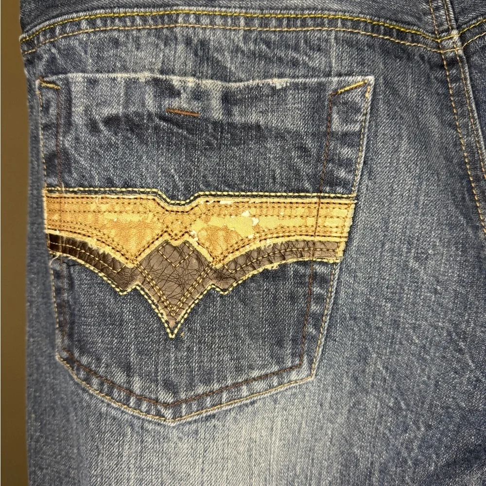 Men’s Urban Up 34x32 Lowrise Bootcut Blue Denim Jeans